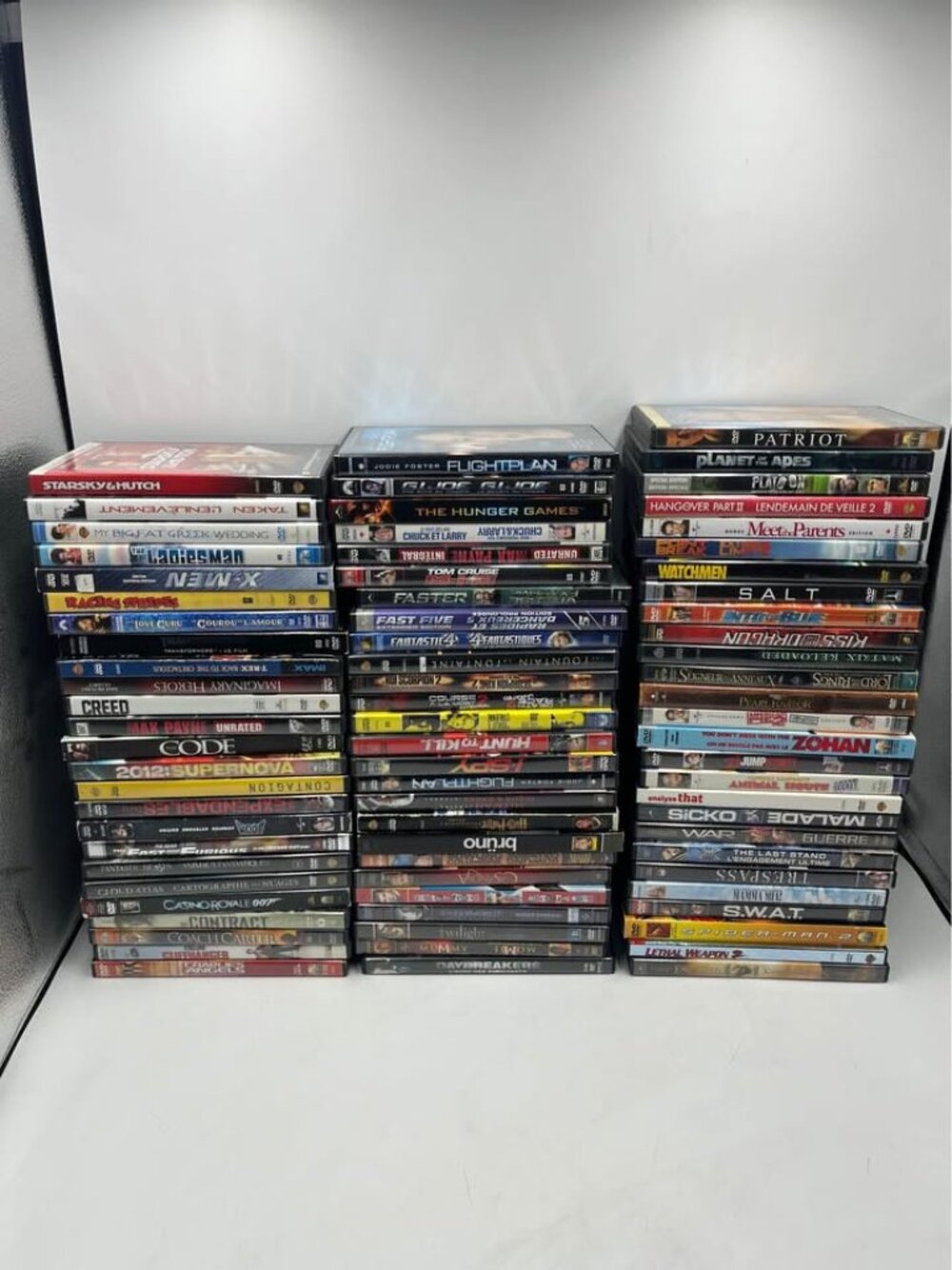 DVD lot - 80 total all clean discs